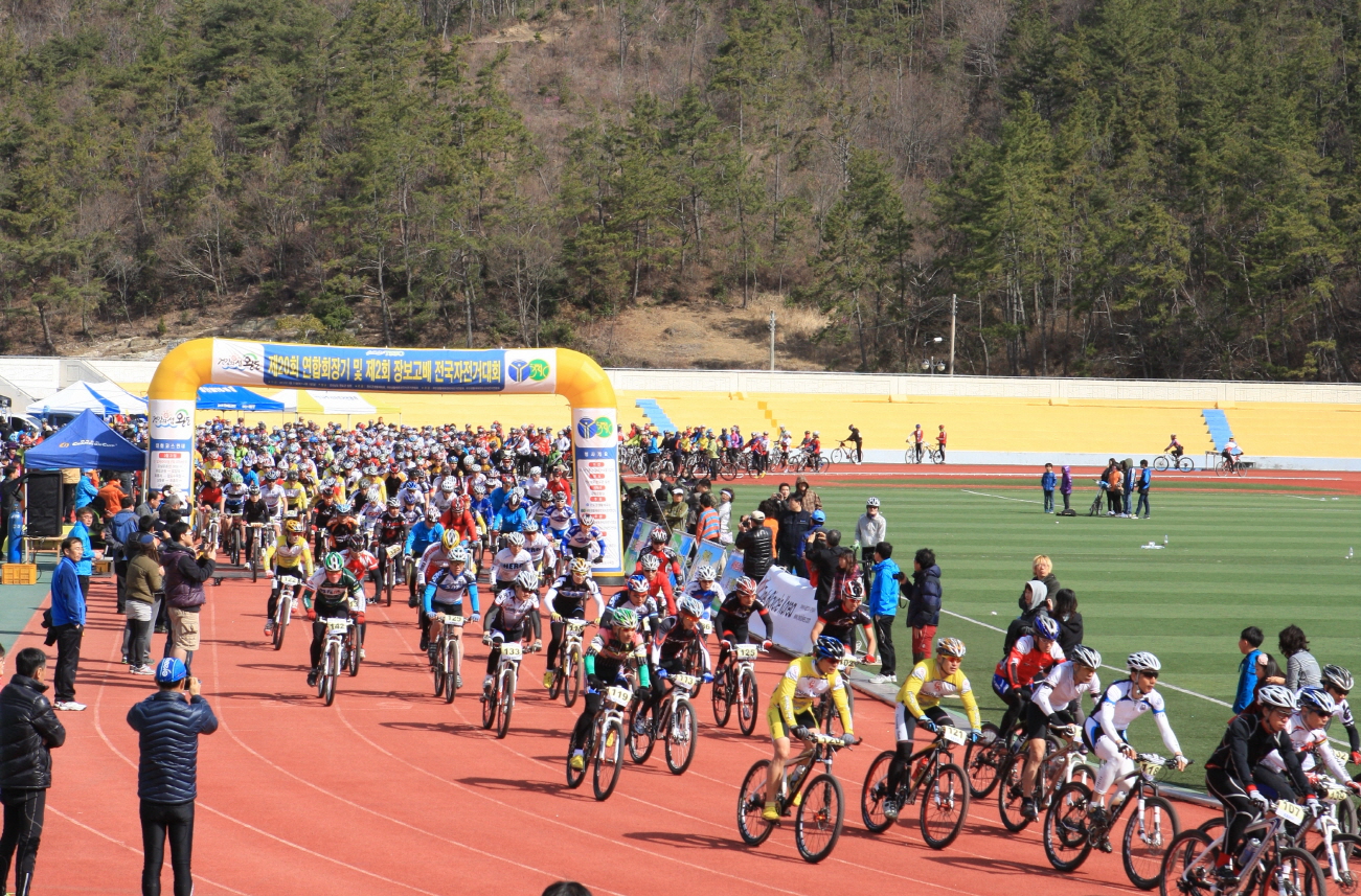 완도 전국 자전거 오픈대회 성황리에 개최